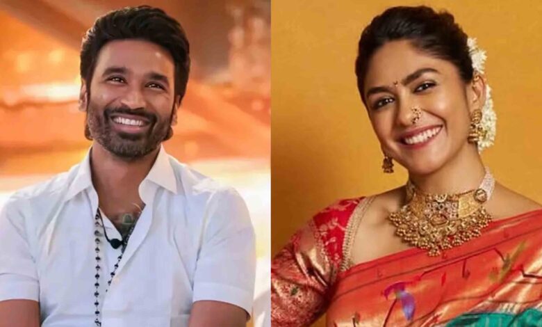 Dhanush And Mrunal Thakur