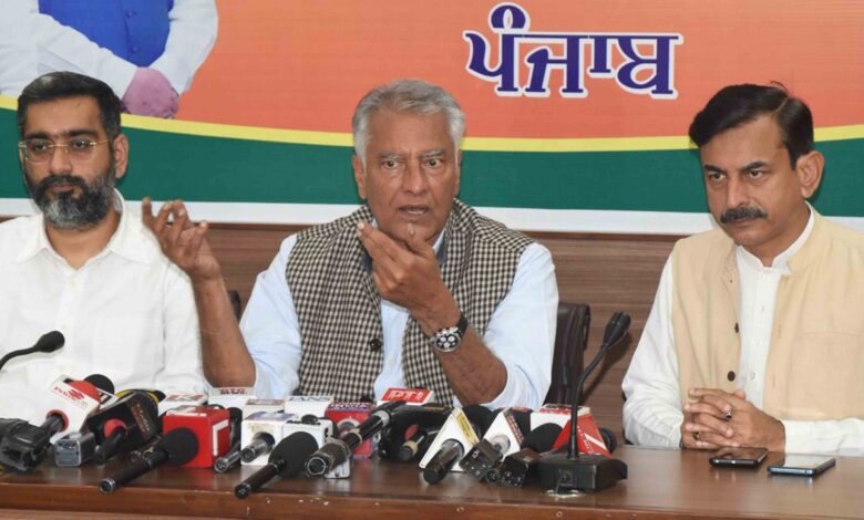 BJP State President Sunil Jakhar
