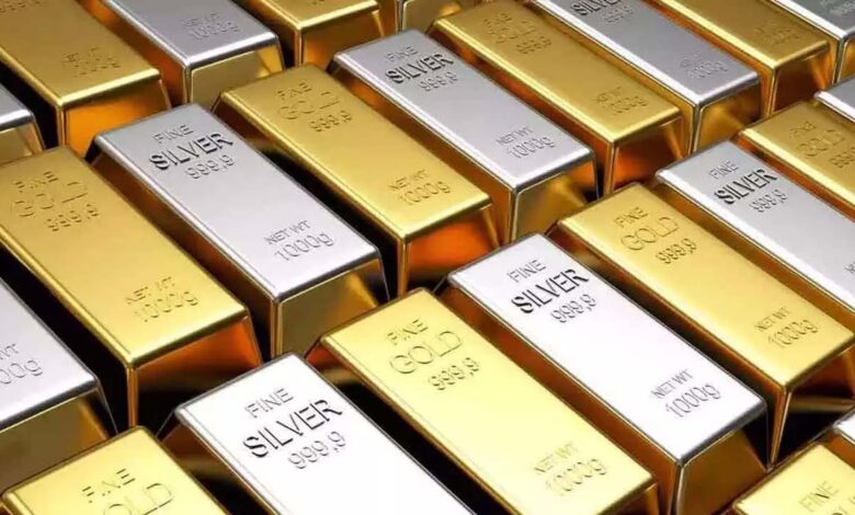 Gold and silver prices