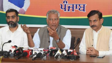BJP State President Sunil Jakhar