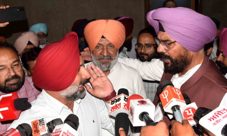 Pb Congress Vs AAP Clash