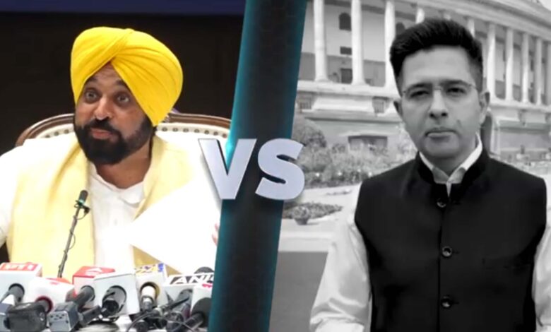 CM Mann vs Raghav Chadha