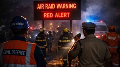 Civil Defence Air Raid