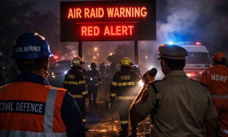 Civil Defence Air Raid