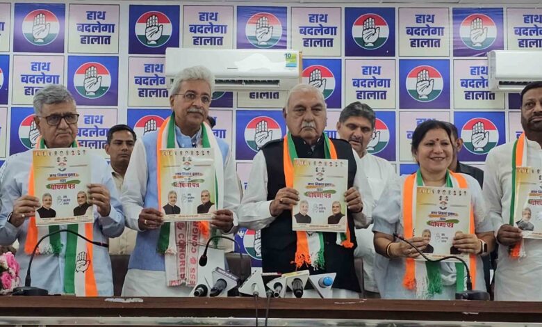 Congress Manifesto