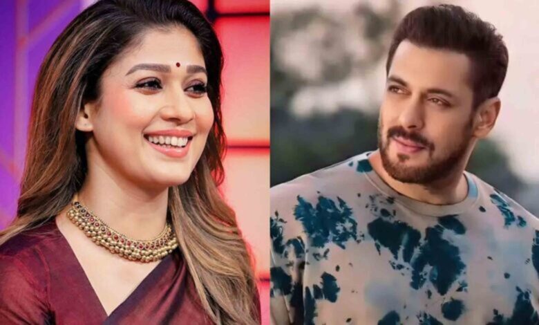 Nayanthara and Salman Khan