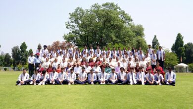 Pb Governor Felicitates Meritorious Students
