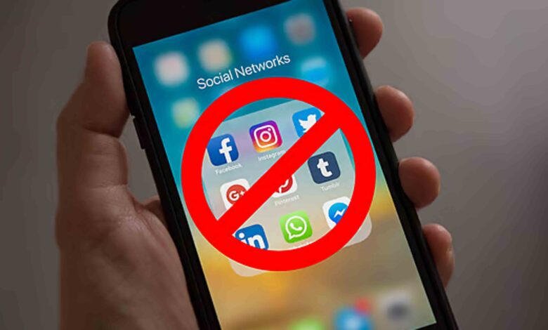 Social Media Banned