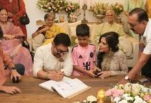 Aamir Khan and Gauri Spratt tied the knot