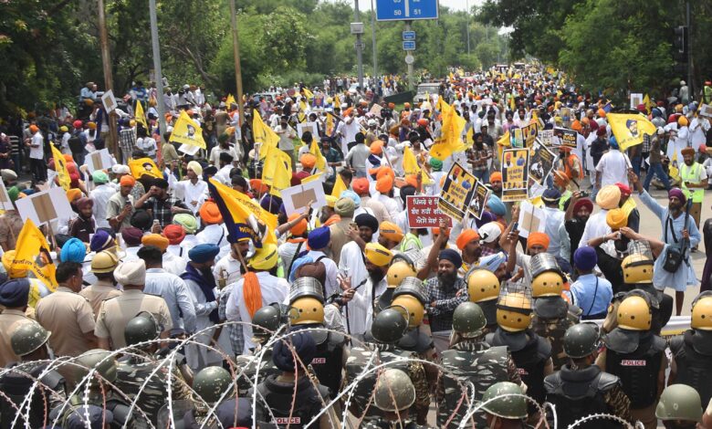 Waris Punjab De’ Protest