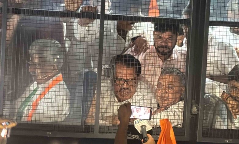 Haryana Congress Protest