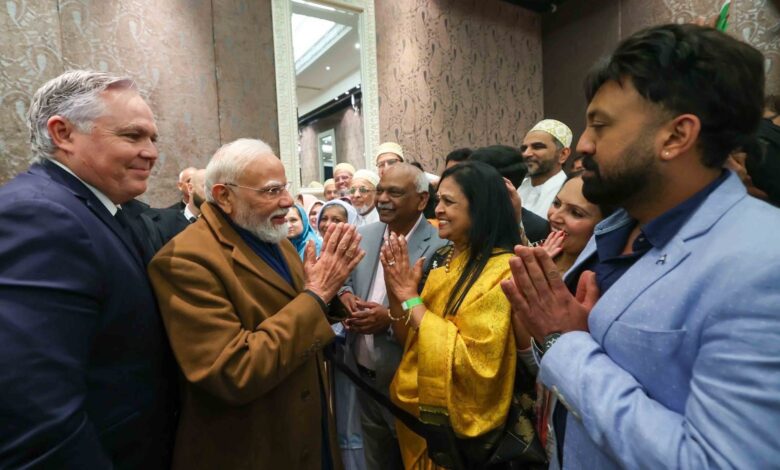 PM Modi Arrives In New Zealand