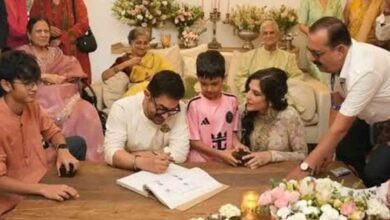 Aamir Khan and Gauri Spratt tied the knot