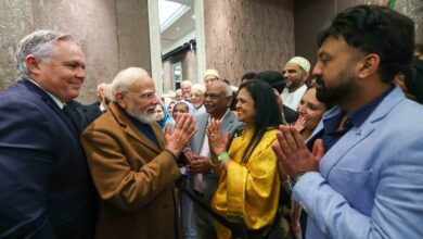 PM Modi Arrives In New Zealand