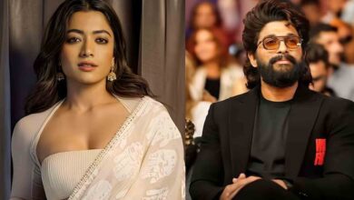 Rashmika Mandanna and Allu Arjun