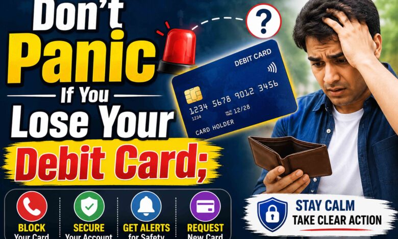 Lose Your Debit Card