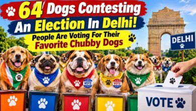 64 Dogs Contesting An Election