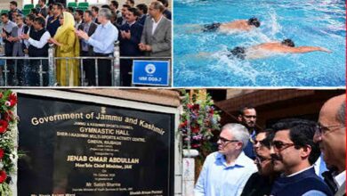 Chief Minister Inaugurates Sports Infrastructure