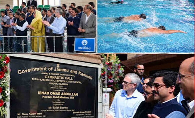 Chief Minister Inaugurates Sports Infrastructure
