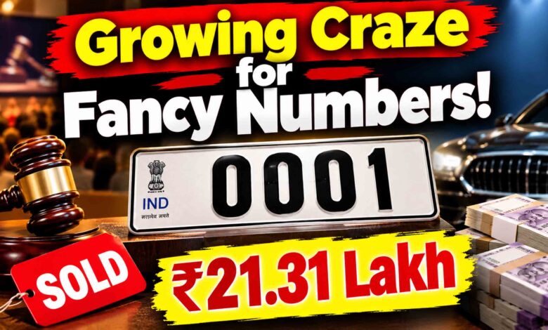 Fancy Number 0001 Auction Craze